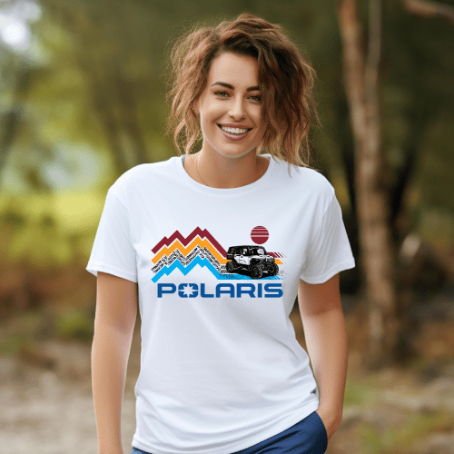 Polaris Adventure Ready Off Road Tee Shirt - Goats Trail