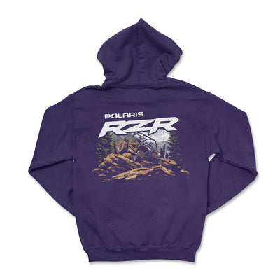 Polaris Adventure - RZR Wilderness Hoodie - Goats Trail Off - Road Apparel Company