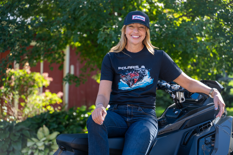 Polaris Adventure Snowmobile T-Shirt - Goats Trail