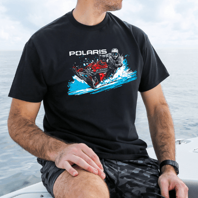 Polaris Adventure Snowmobile T-Shirt - Goats Trail Off - Road Apparel Company