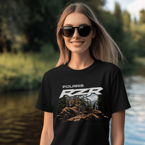 Polaris Adventure - Women's RZR Crop Top - Goats Trail Off - Road Apparel Company