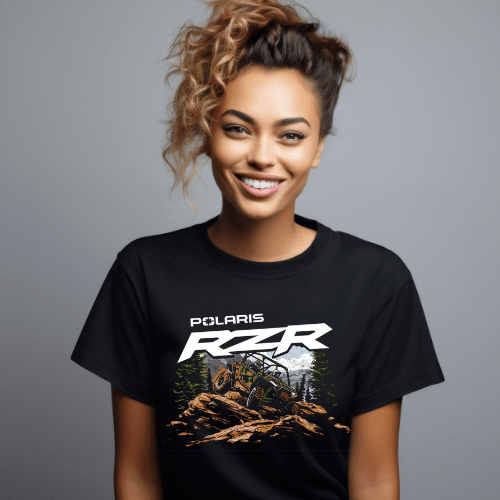 Polaris Adventure - Women's RZR Crop Top - Goats Trail Off - Road Apparel Company