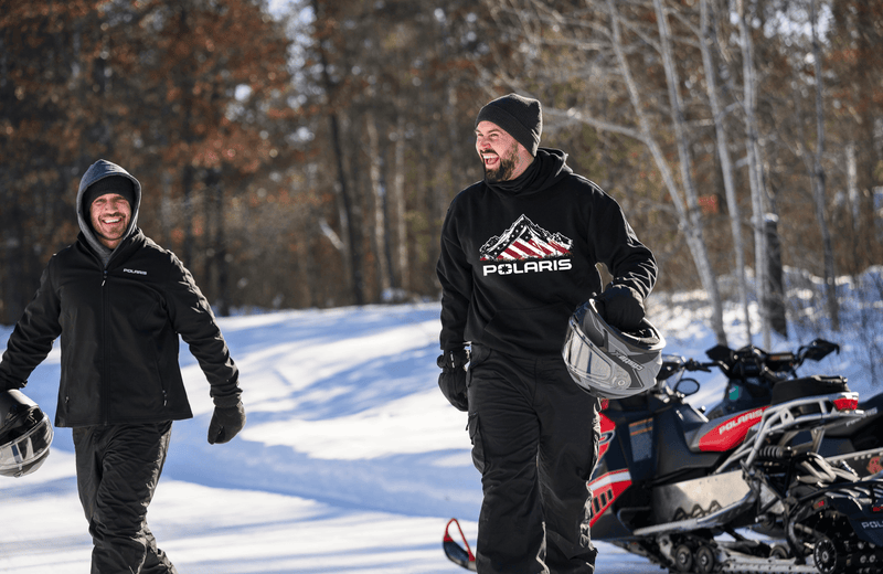Polaris American Flag Hoodie - Goats Trail