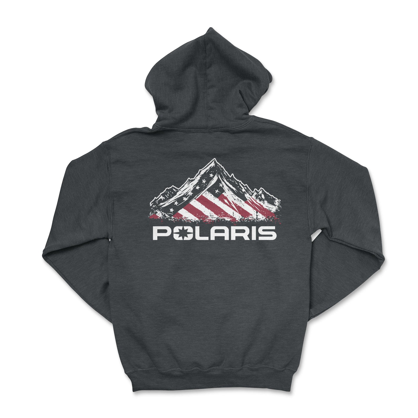 Polaris American Flag Red, White and Blue Hoodie - Goats Trail Off - Road Apparel Company