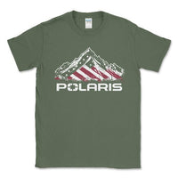 Polaris American Flag Tee Shirt - Goats Trail