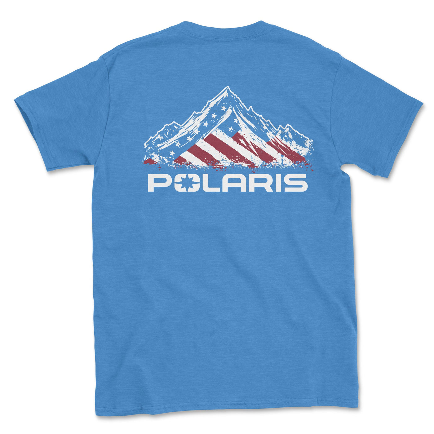 Polaris American Flag Tee Shirt - Goats Trail Off - Road Apparel Company