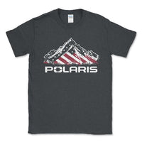 Polaris American Flag Tee Shirt - Goats Trail