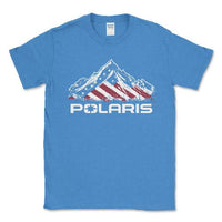 Polaris American Flag Tee Shirt - Goats Trail