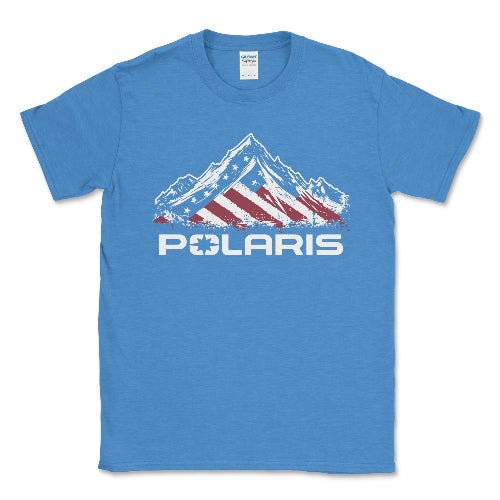 Polaris American Flag Tee Shirt - Goats Trail