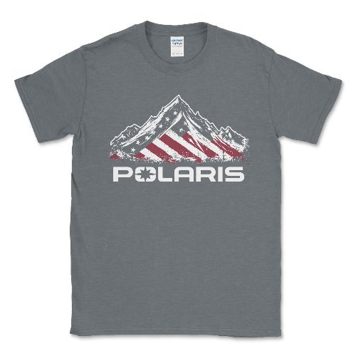 Polaris American Flag Tee Shirt - Goats Trail