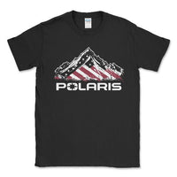 Polaris American Flag Tee Shirt - Goats Trail