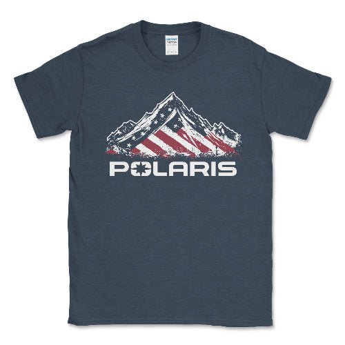 Polaris American Flag Tee Shirt - Goats Trail