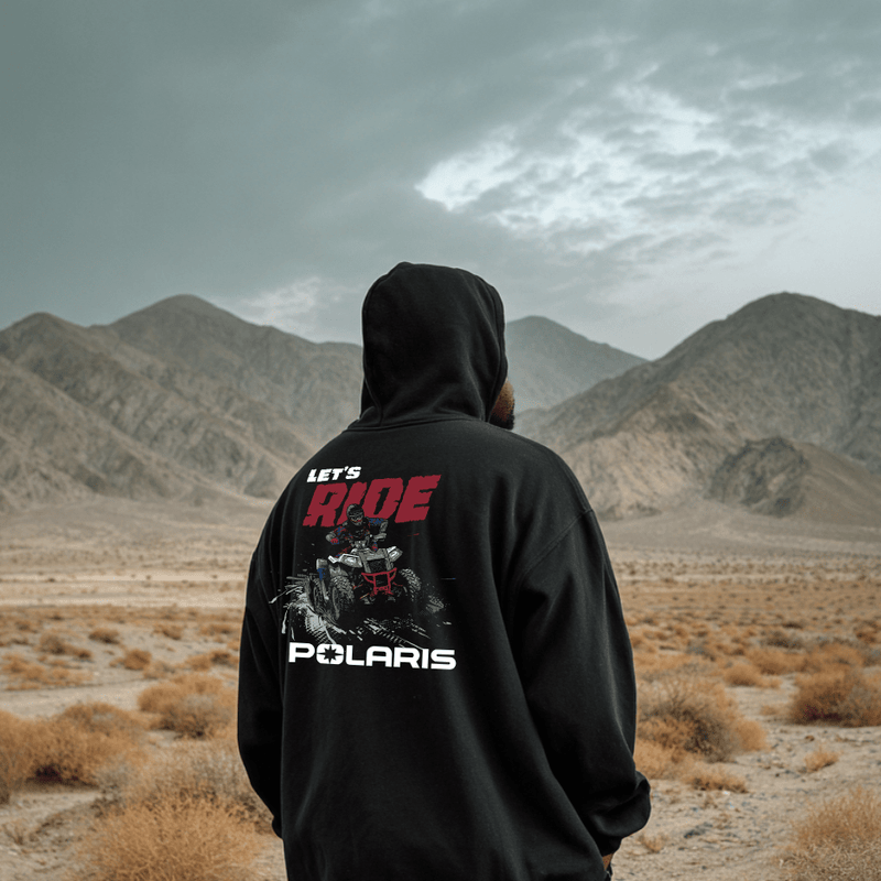 Polaris ATV Off Road Zip - Up Hoodie - Goats Trail