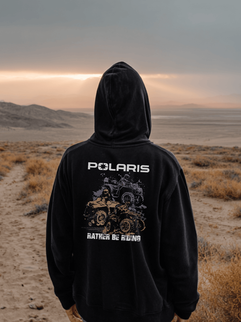 Polaris ATV Zip - Up Hoodie - Goats Trail