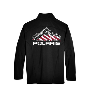 Polaris® Big and Tall Men's American Flag Jacket - Goats Trail Off - Road Apparel Company