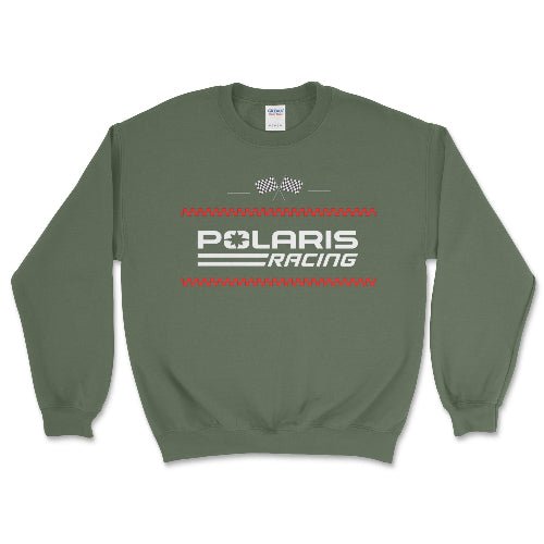 Polaris Checkered Flag Racing Sweatshirt - Goats Trail