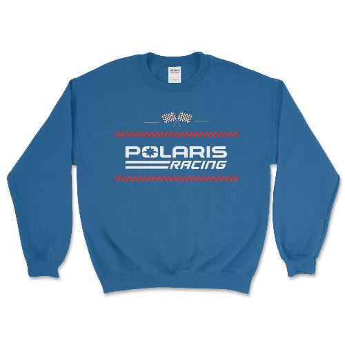 Polaris Checkered Flag Racing Sweatshirt - Goats Trail