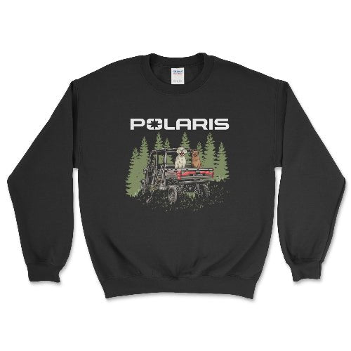Polaris General Dog Crewneck Sweatshirt-Offroad Black / Small Crewneck Sweatshirt