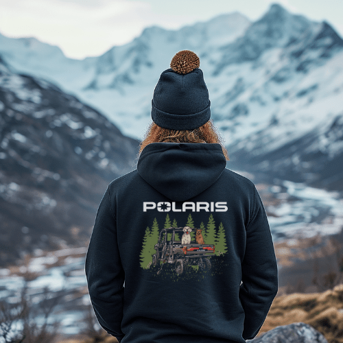 Polaris General Dog Offroad Hoodie - Goats Trail Off - Road Apparel Company