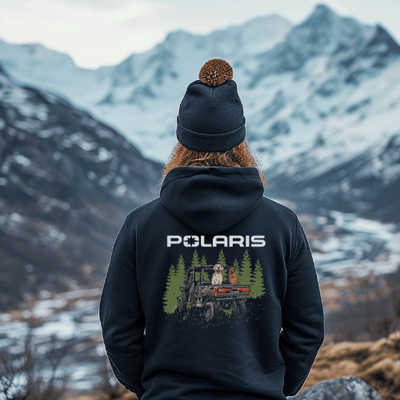 Polaris General Dog Offroad Hoodie - Goats Trail Off - Road Apparel Company