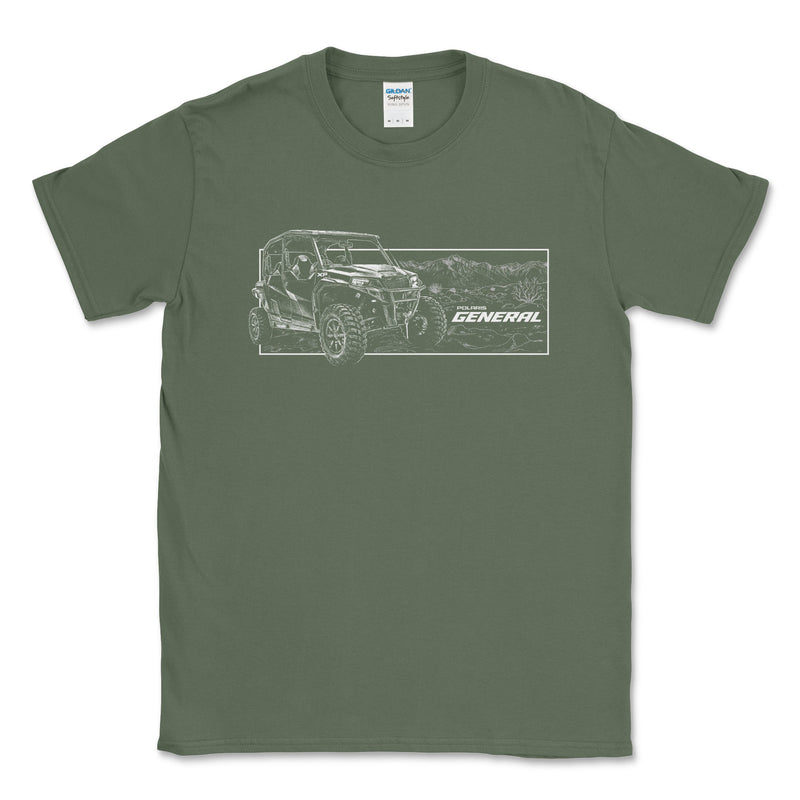 Polaris General Off Road T-shirt - Goats Trail