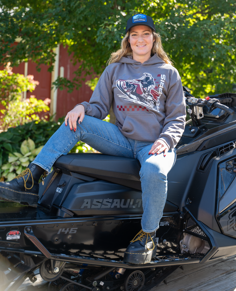 Polaris Hoodie Snowmobile Adventure - Goats Trail