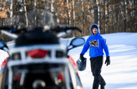 Polaris Hoodie Snowmobile Adventure - Goats Trail