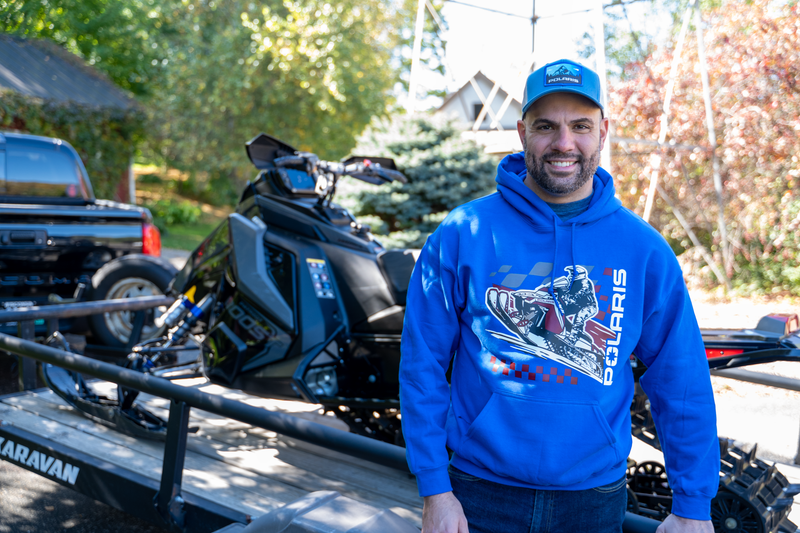 Polaris Hoodie Snowmobile Adventure - Goats Trail