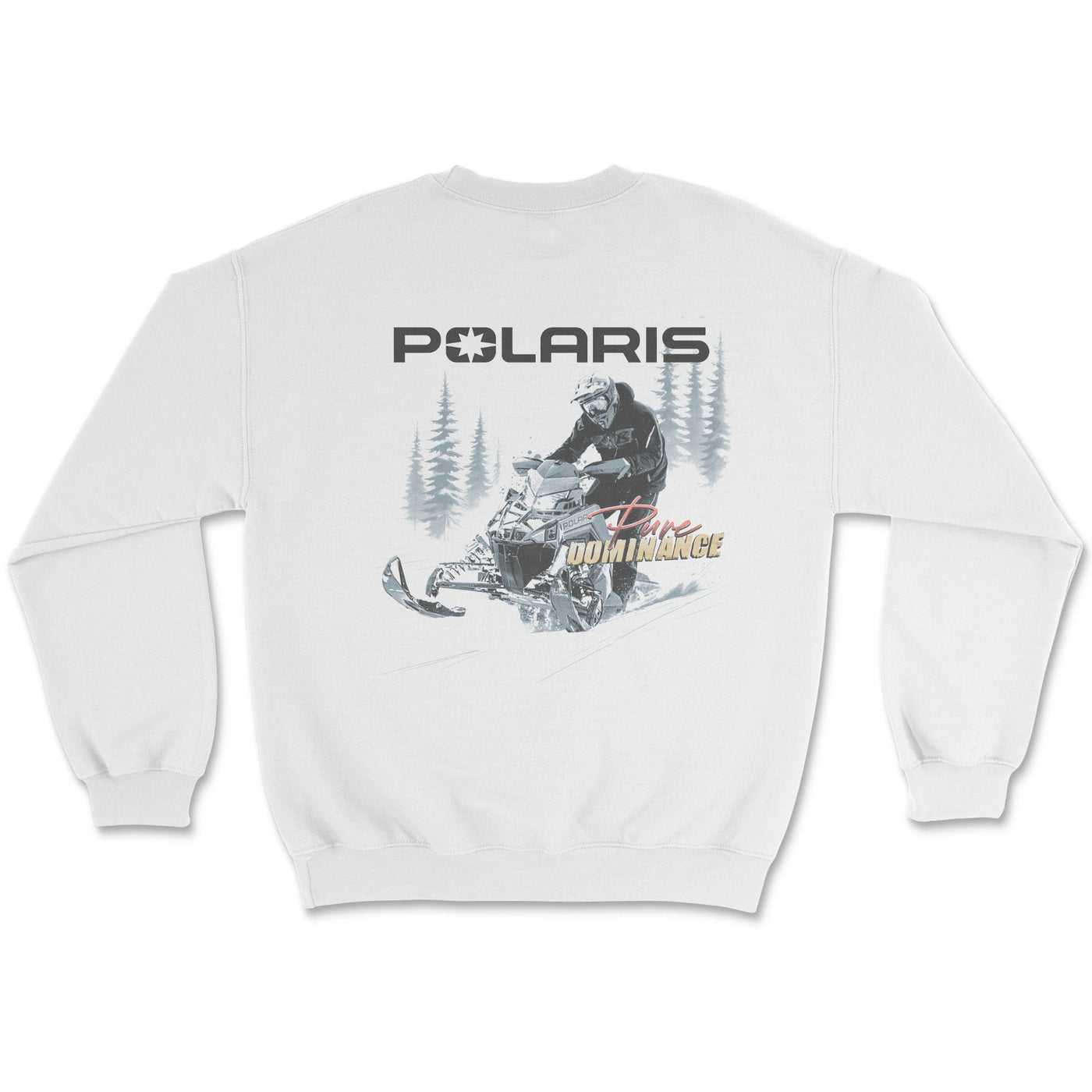 Polaris I'd Rather Be Snowmobiling Crewneck - Goats Trail Off - Road Apparel Company