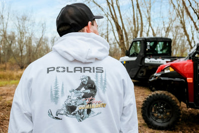 Polaris I'd Rather Be Snowmobiling Hoodie - Goats Trail Off - Road Apparel Company