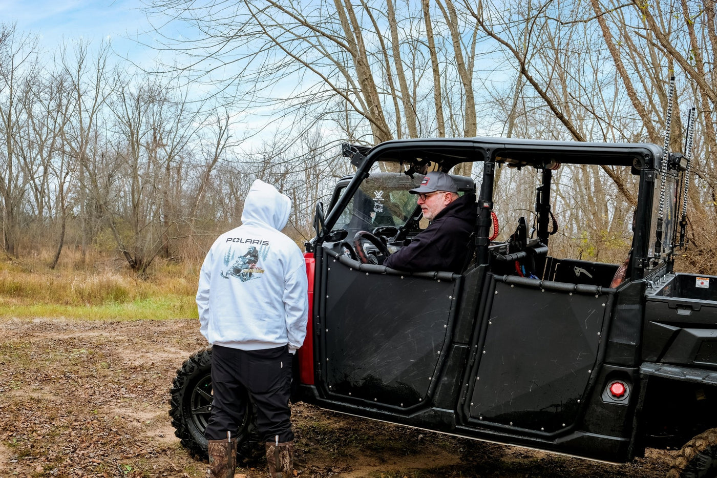 Polaris I'd Rather Be Snowmobiling Hoodie - Goats Trail Off - Road Apparel Company