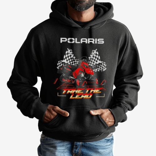 Polaris Indy Snowmobile Hoodie-Take the Lead Hooded Sweatshirt