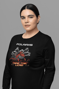 Polaris Indy Snowmobile Long - Sleeve Tee - Goats Trail