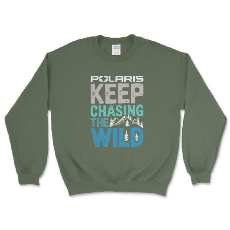Polaris Keep Chasing the Wild–Premium Sweatshirt - Goats Trail