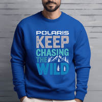 Polaris Keep Chasing the Wild–Premium Sweatshirt - Goats Trail