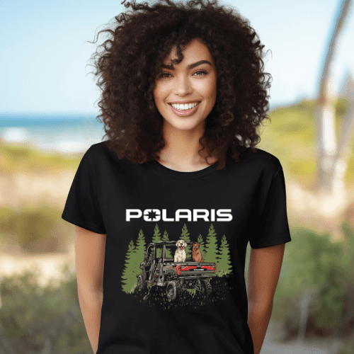 Polaris Off Road Dog Tee Shirt - Goats Trail