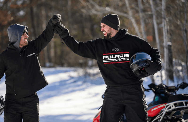 Polaris Racing Flag Hoodie - Goats Trail