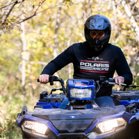 Polaris Racing Flag Longsleeve Tee Shirt - Goats Trail