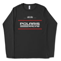 Polaris Racing Flag Longsleeve Tee Shirt - Goats Trail