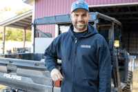 Polaris Racing Flag Zip-Up Hoodie - Goats Trail