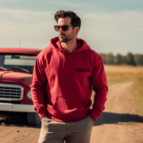 Polaris Racing Hooded Sweatshirt - Goats Trail Off - Road Apparel Company