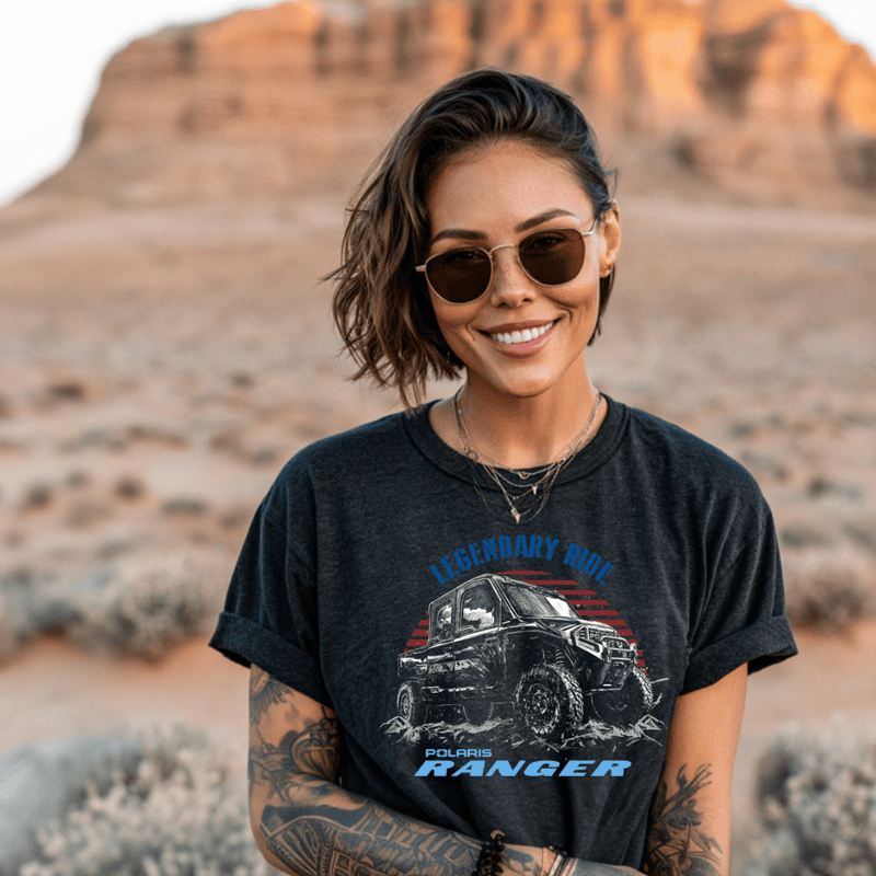 Polaris Ranger T-shirt Made for Adventure - Goats Trail