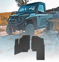 Polaris Ranger XD 1500 Rubber Floor Mats - Goats Trail