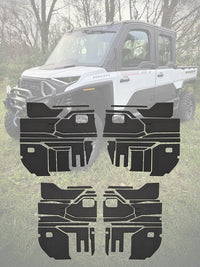 Polaris Ranger XD1500 EVA Foam Door Panel & Tunnel Kits - Goats Trail