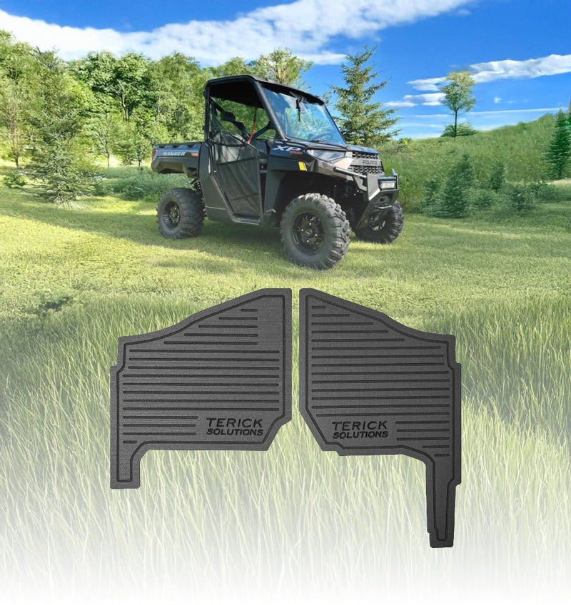 Polaris Ranger XP 1000 Rubber Floor Mats - Goats Trail