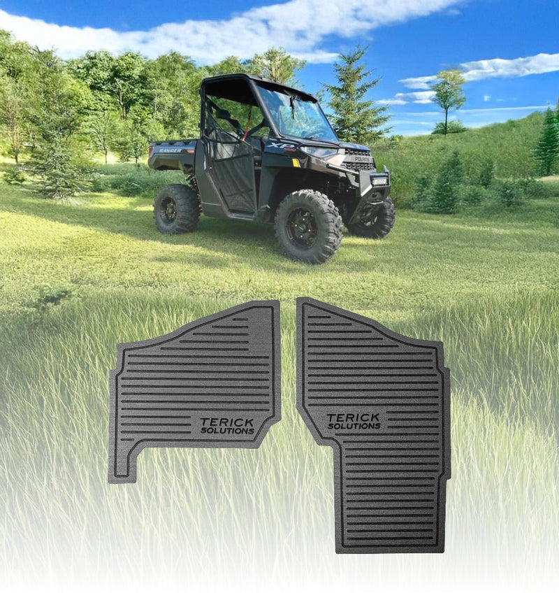 Polaris Ranger XP 1000 Rubber Floor Mats - Goats Trail