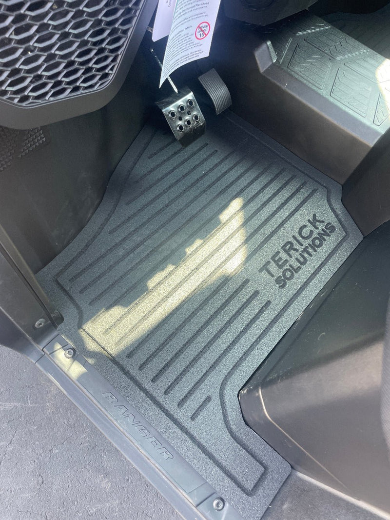 Polaris Ranger XP 1000 Rubber Floor Mats - Goats Trail
