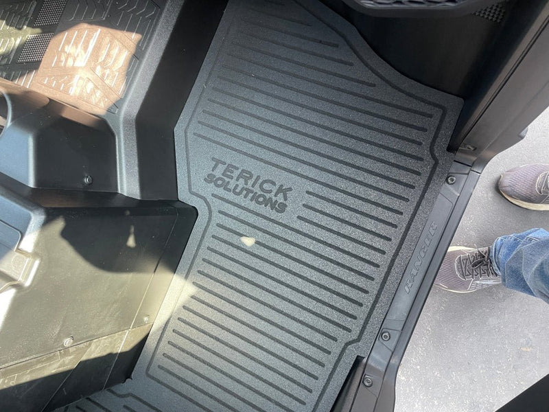 Polaris Ranger XP 1000 Rubber Floor Mats - Goats Trail