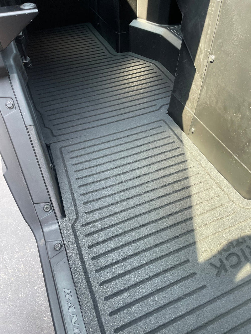 Polaris Ranger XP 1000 Rubber Floor Mats - Goats Trail