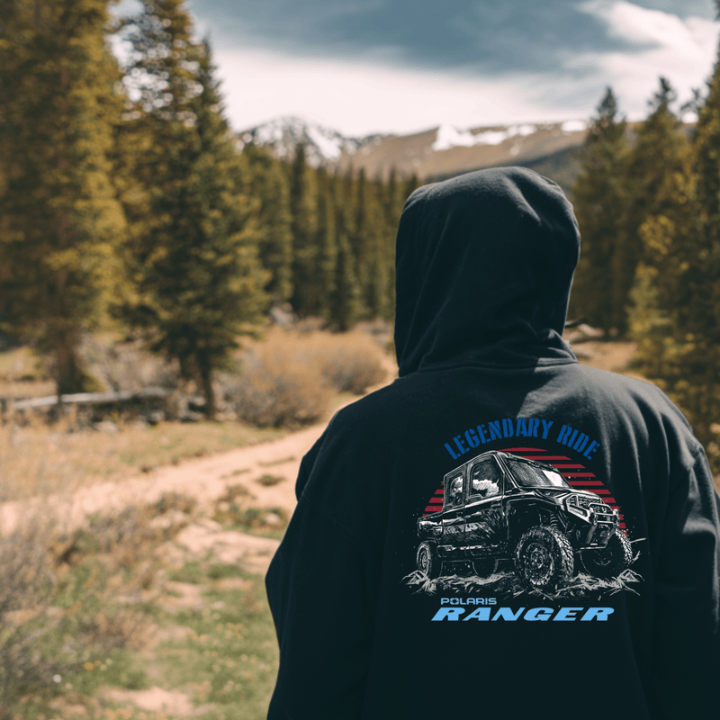 Polaris Ranger Zip-Up Hoodie - Goats Trail